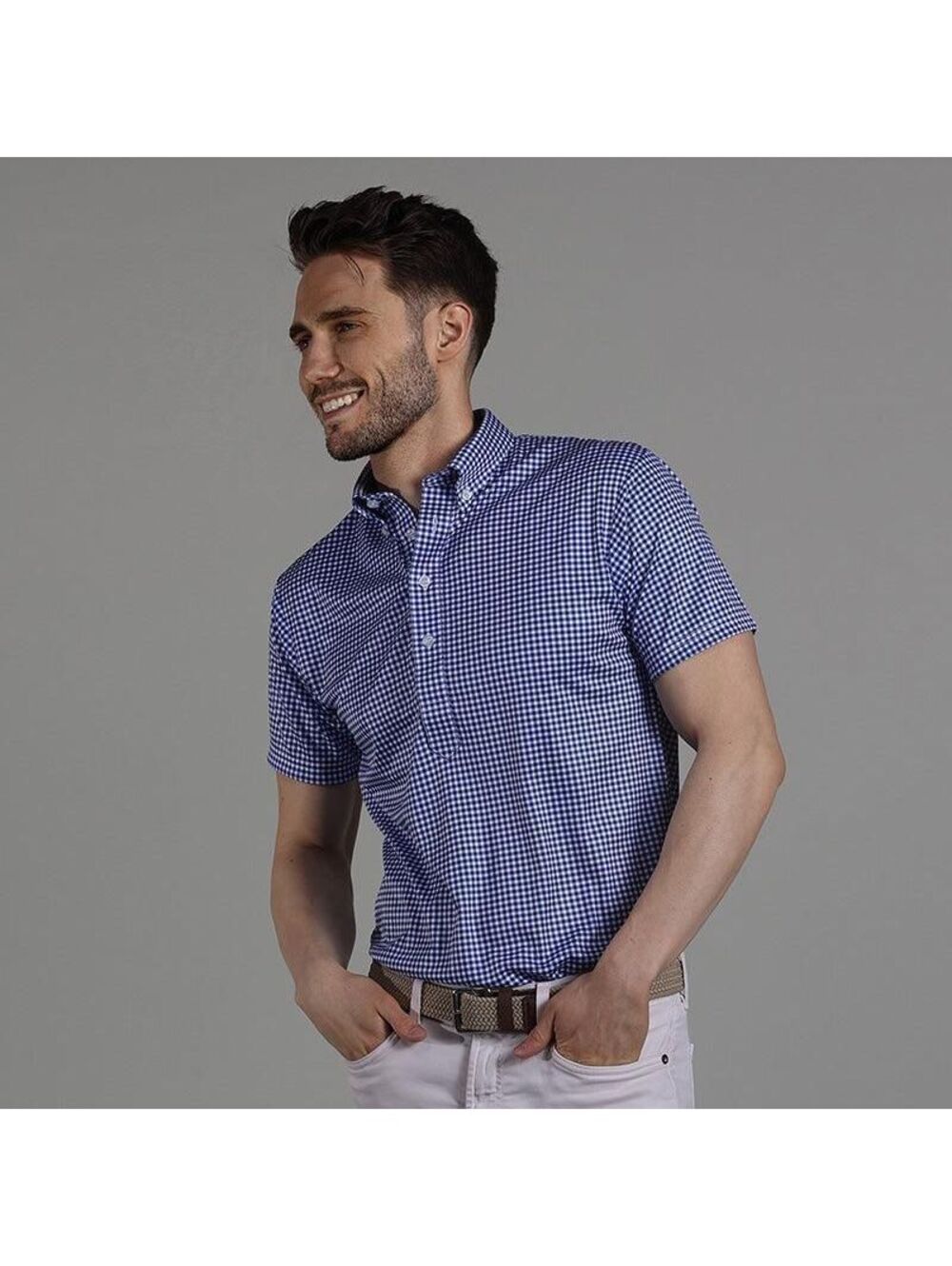 Collars & Co. NWT Oxford Button Down Collar Polo Tall Fit - Size Large Tall